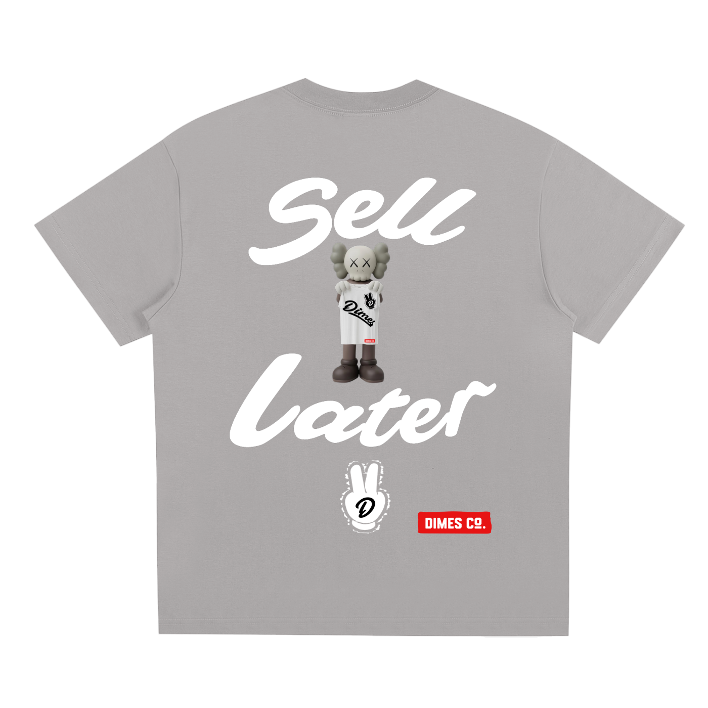 Dimes Club “Kaws” Design Now, Sell Later Heavyweight Tee