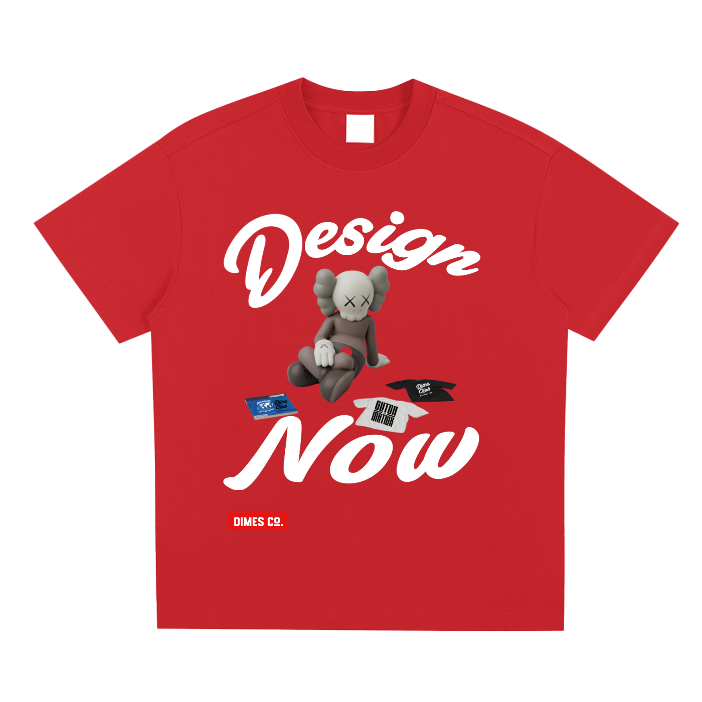 Dimes Club “Kaws” Design Now, Sell Later Heavyweight Tee
