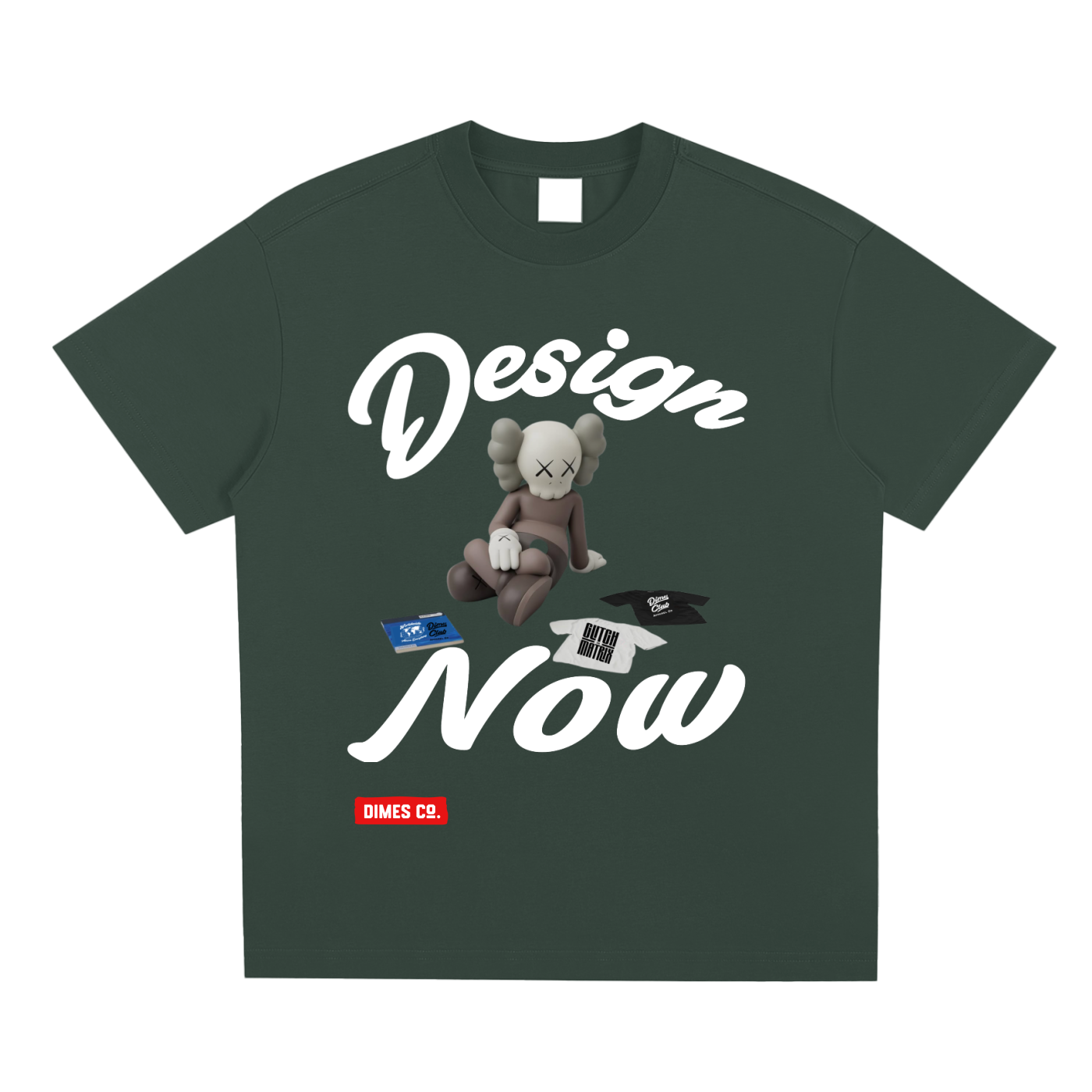 Dimes Club “Kaws” Design Now, Sell Later Heavyweight Tee