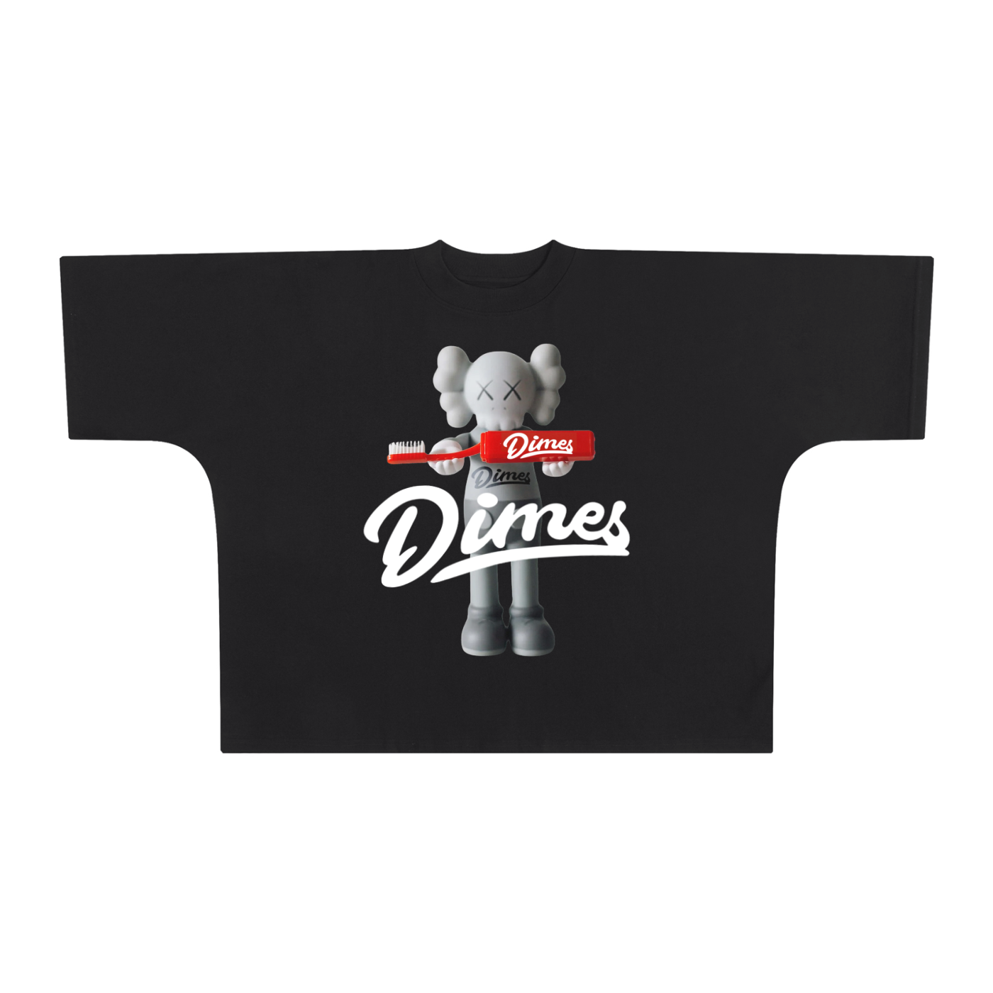 Dimes Club "Kaws" Collab Oversize Shirt
