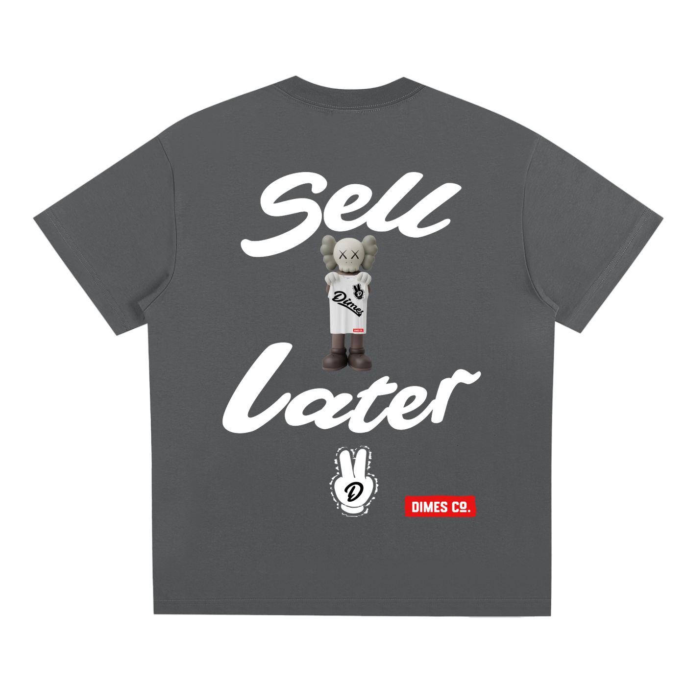 Dimes Club “Kaws” Design Now, Sell Later Heavyweight Tee