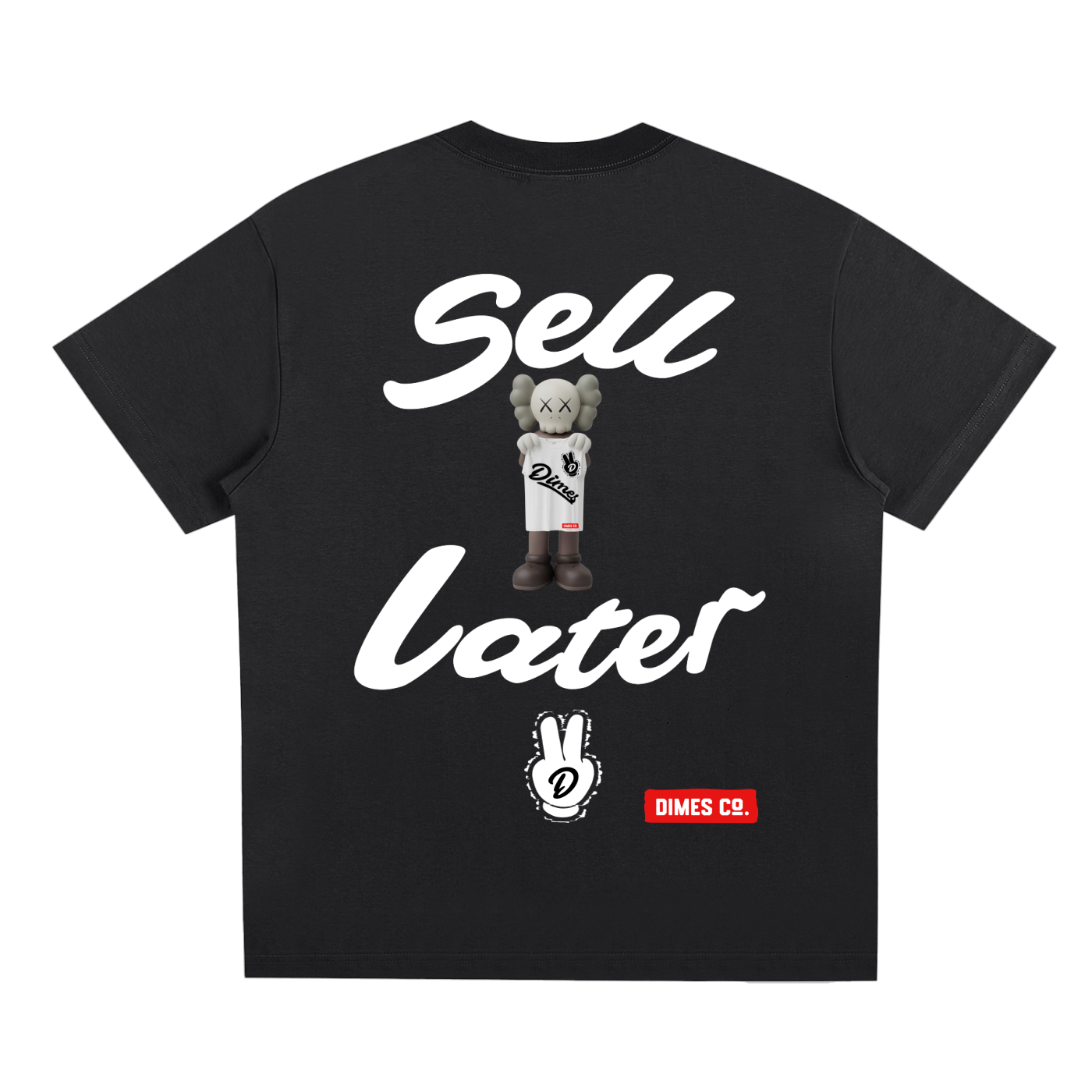 Dimes Club “Kaws” Design Now, Sell Later Heavyweight Tee