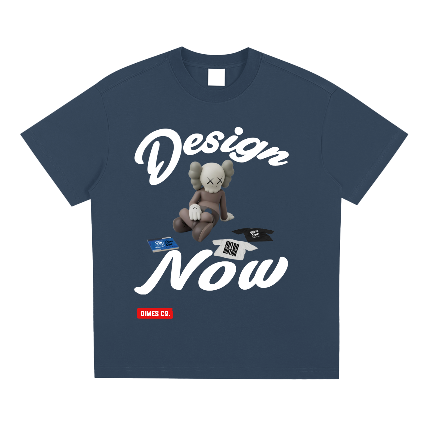 Dimes Club “Kaws” Design Now, Sell Later Heavyweight Tee