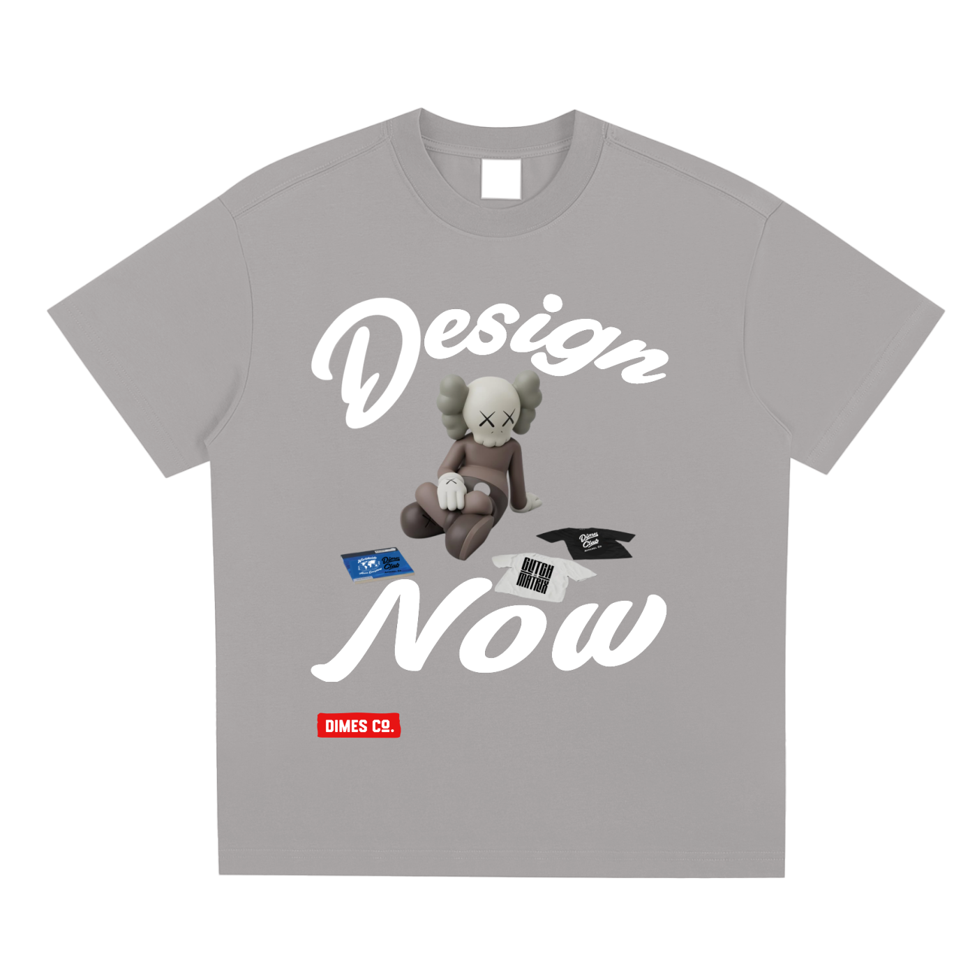 Dimes Club “Kaws” Design Now, Sell Later Heavyweight Tee