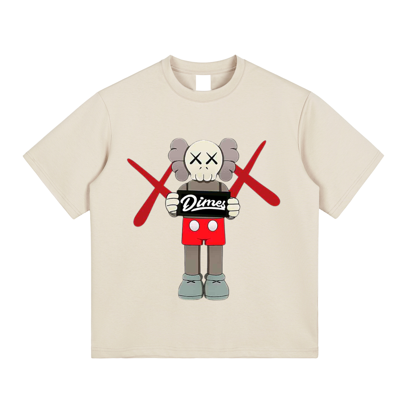 Dimes Club “Kaws” Collab T-Shirt