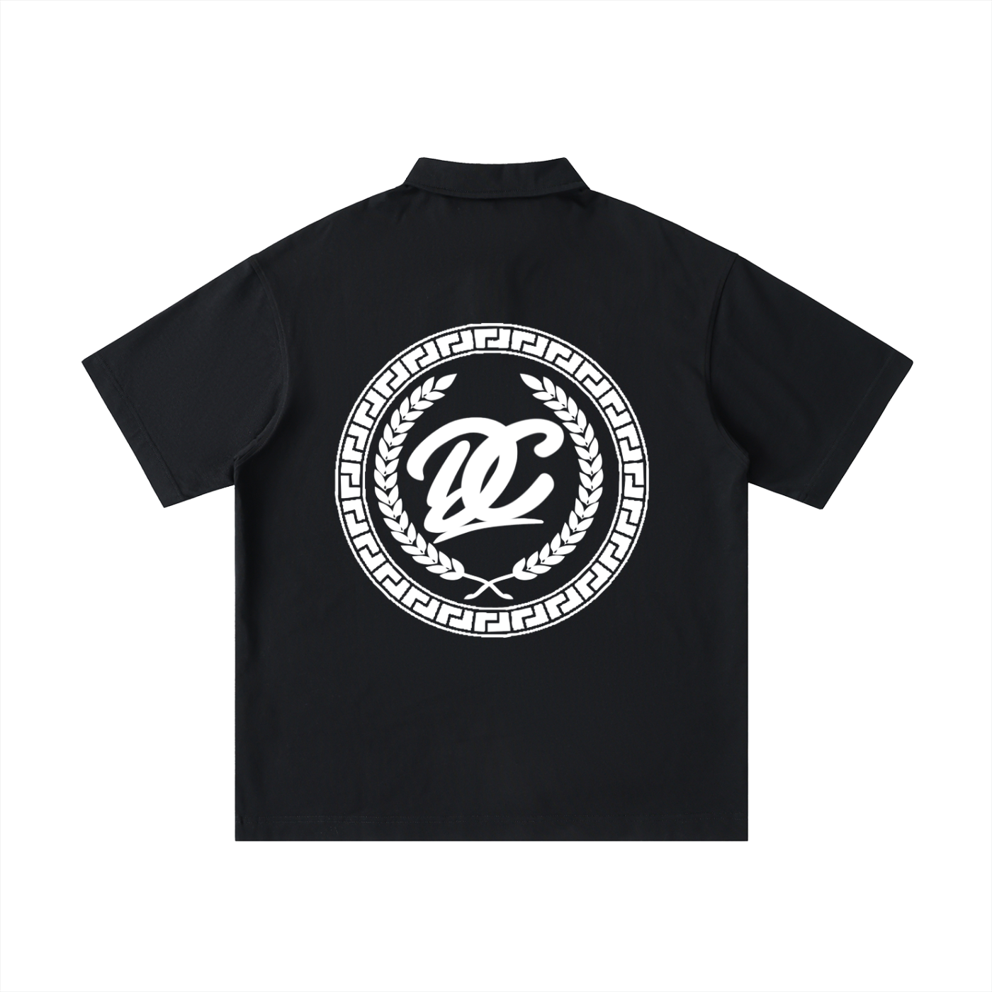 Dimes Club “DC” Black Polo Shirt