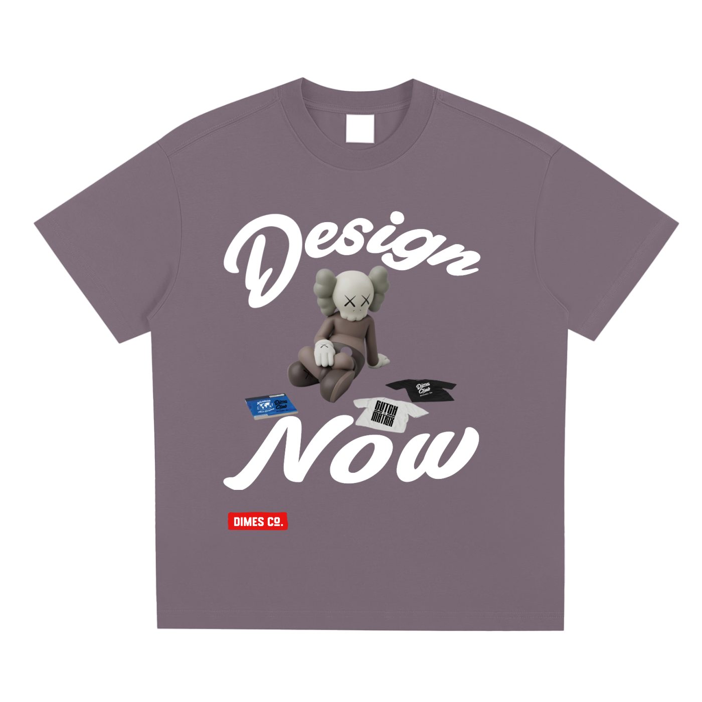 Dimes Club “Kaws” Design Now, Sell Later Heavyweight Tee