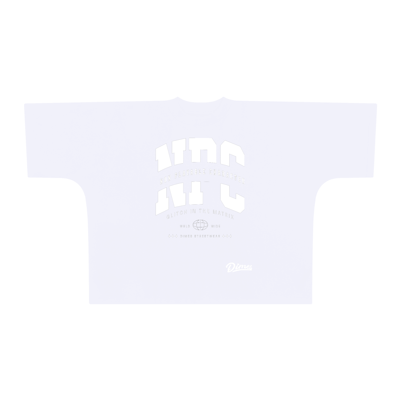 Oversized Boxy Tee “NPC”
