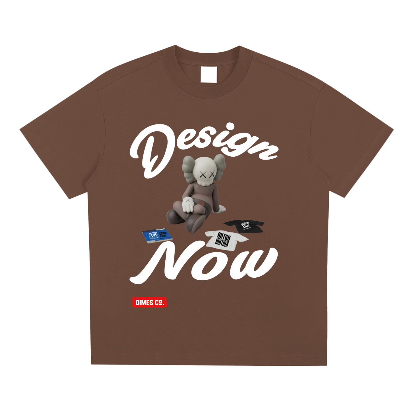 Dimes Club “Kaws” Design Now, Sell Later Heavyweight Tee
