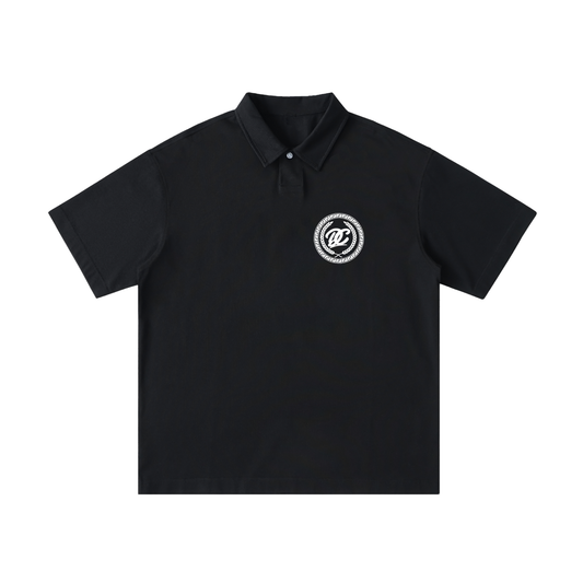 Dimes Club “DC” Black Polo Shirt