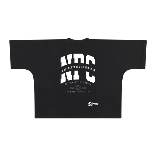 Oversized Boxy Tee “NPC”