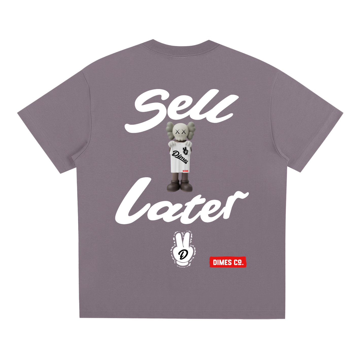 Dimes Club “Kaws” Design Now, Sell Later Heavyweight Tee
